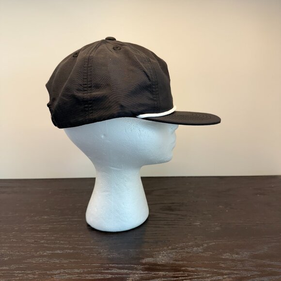 Malbon Golf Hat Boys One Size Black Snapback Adjustable Celebrity Golf Classic - Picture 2 of 7